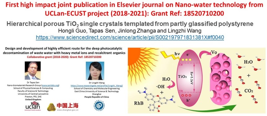 First article from UCLan-ECUST