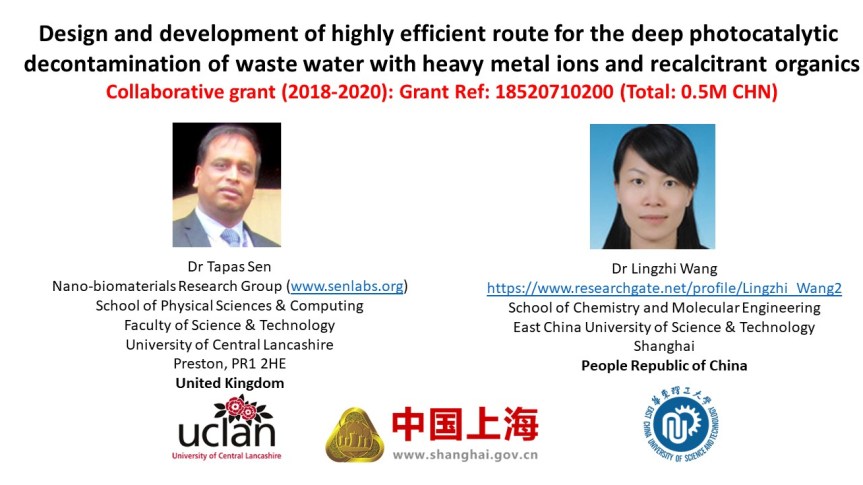 Showcase new collaboration between UCLan_ECUST